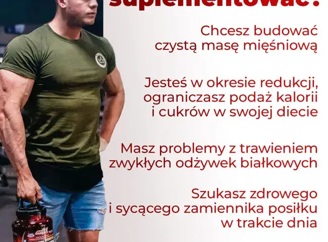 Białko po treningu: Masa, redukcja? Wybierz idealne dla siebie!